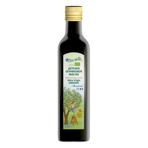 Масло детское оливковое Fleur Alpine Органик, 6 мес., 250, 12 бутылок в Светофор