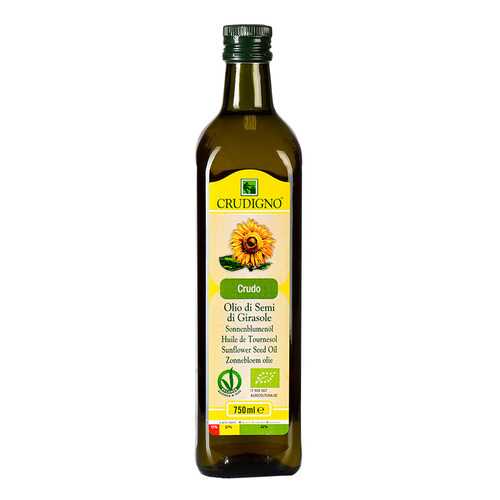 Масло подсолнечное Crudigno organic oils био 0.75 л в Светофор