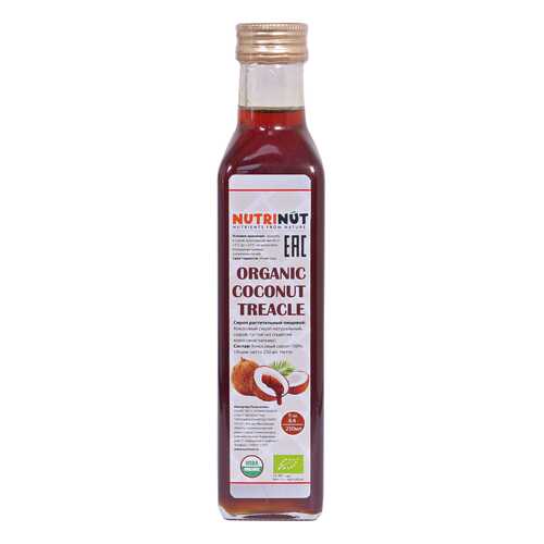 Кокосовый сироп Nutrinut organic coconut treacle 250 мл в Светофор