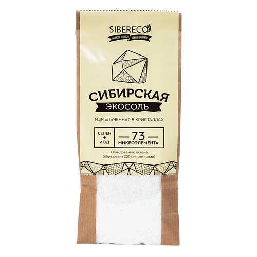 Экосоль Sibereco сибирская молотая 500 г в Светофор