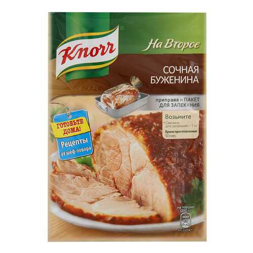 Смесь Knorr на второе сочная буженина с пакетиком для запекания 30 г в Светофор