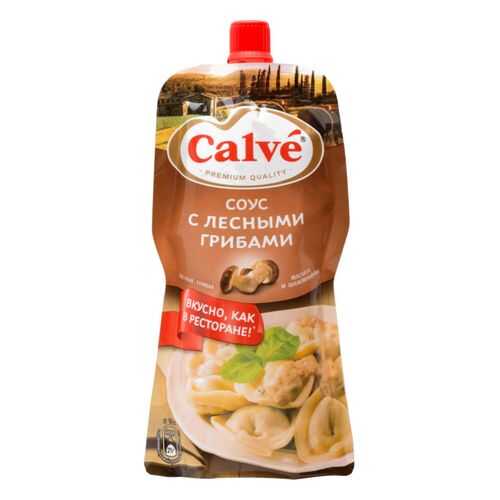 Соус Calve с лесными грибами 230 г в Светофор