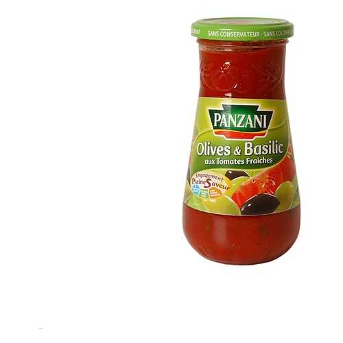 Соус для спагетти с оливками и базиликом, Panzani, 400 г, Франция в Светофор