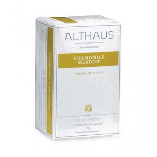 Чай Althaus Chamomile Meadow Deli Pack 20*1.5 г в Светофор