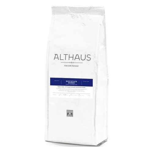 Чай Althaus Mountain Herbs, черный листовой с добавками, 250 гр в Светофор