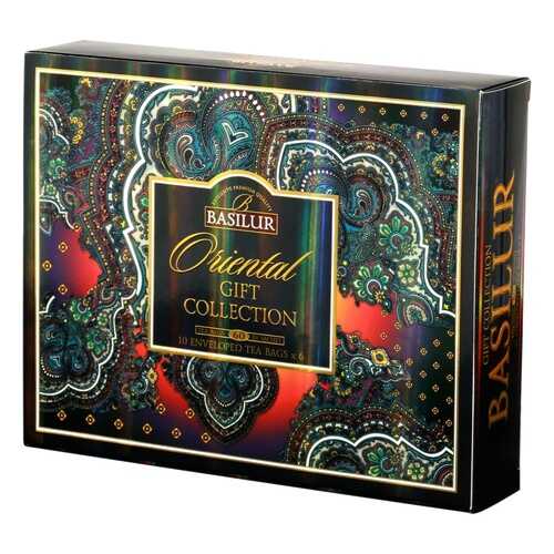 Чай Basilur Oriental Gift Collection, ассорти, 60 пакетиков в Светофор