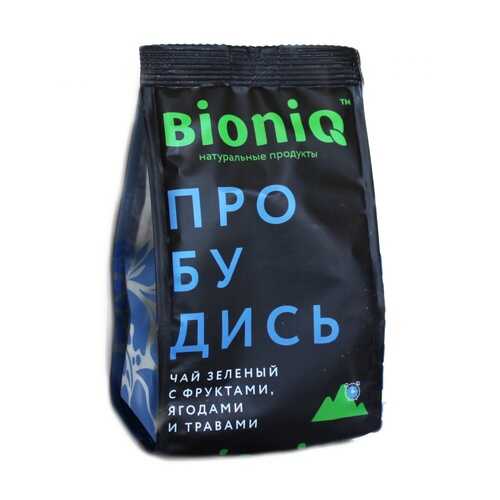 Чай BioniQ Пробудись зеленый с добавками, 50 гр в Светофор
