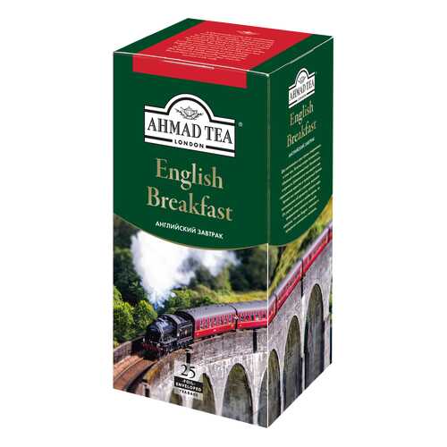 Чай черный Ahmad Tea english breakfast 25 пакетиков в Светофор
