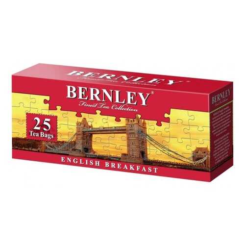 Чай черный Bernley english premium 25 пакетиков в Светофор