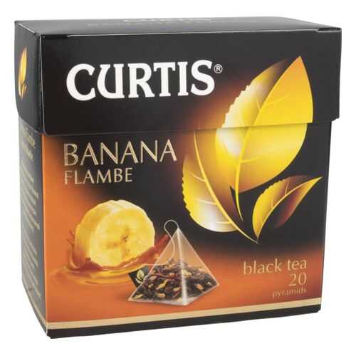 Чай черный Curtis banana flambe 20 пакетиков в Светофор