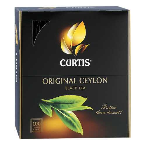 Чай черный Curtis original ceylon 100 пакетиков в Светофор