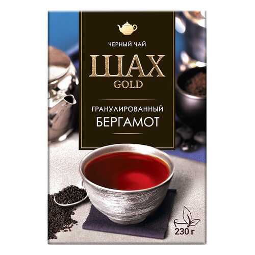 Чай черный листовой Шах Gold Бергамот 230 г в Светофор