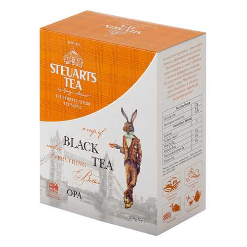 Чай черный листовой Steuarts black tea OPA 250 г в Светофор