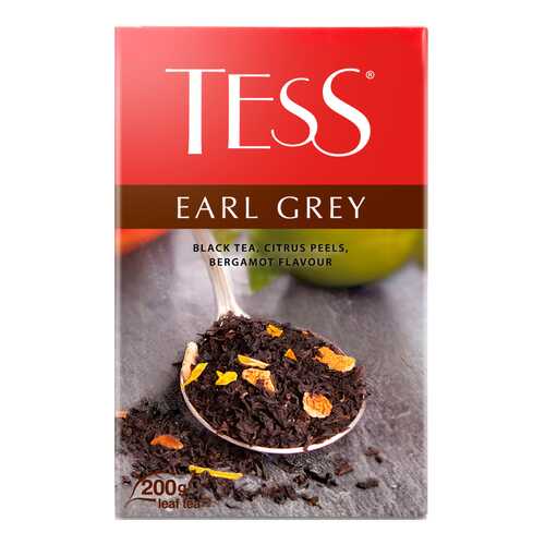 Чай черный листовой Tess Earl Gray 200 г в Светофор