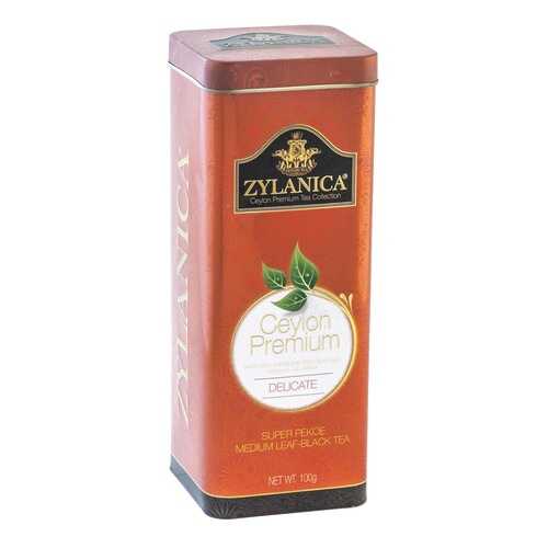 Чай черный листовой Zylanica batik design delicate super pekoe 100 г в Светофор