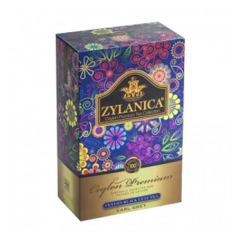 Чай черный листовой Zylanica ceylon premium collection бергамот FBOP 100 г в Светофор