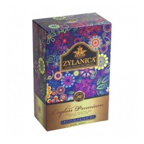 Чай черный листовой Zylanica ceylon premium collection бергамот FBOP 200 г в Светофор