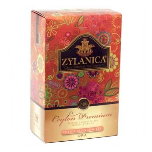 Чай черный листовой Zylanica ceylon premium collection OPА 100 г в Светофор