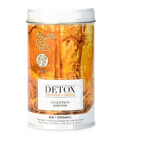 Чай черный Palais des Thes DETOX Индия 120г ж/б Франция в Светофор