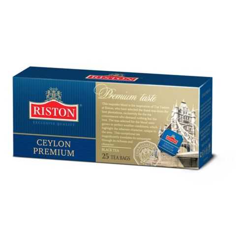 Чай черный Riston сeylon зremium 25 пакетиков в Светофор