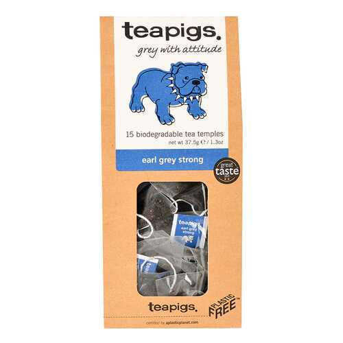 Чай черный Teapigs крепкий эрл грей 15*2.5 г в Светофор