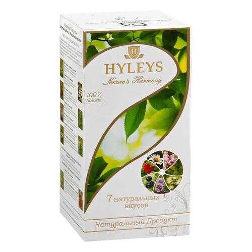 Чай Hyleys 7 вкусов ассорти байховый листовой 25 пакетиков в Светофор