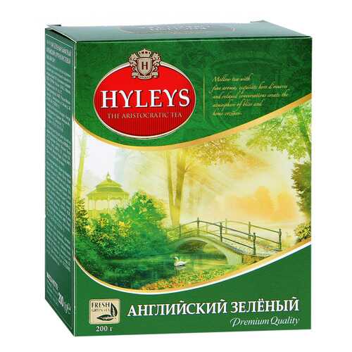 Чай Hyleys английский зеленый китайский листовой 200 г в Светофор