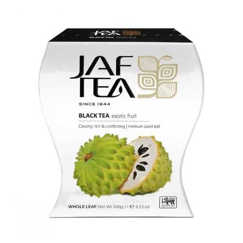 Чай Jaf Tea Exotic Fruit черный листовой с саусепом 100 г в Светофор