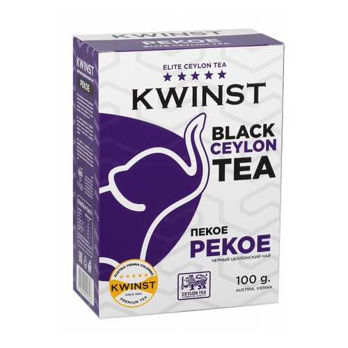 Чай Kwinst пекое черный 100 г в Светофор