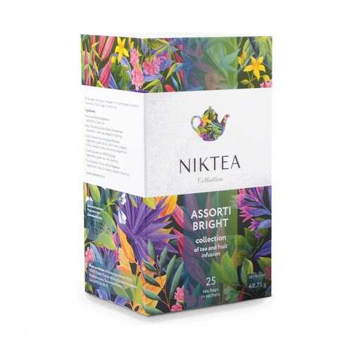 Чай Niktea Assorti Bright ассорти 25 пакетиков в Светофор