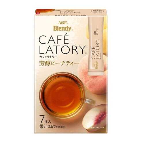 Чай растворимый AGF Cafe Latory Бленди персиковый в стиках 6*11 г в Светофор