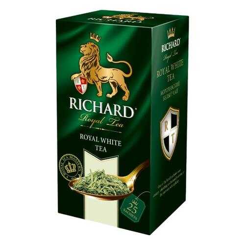 Чай Richard Royal White Tea белый 25 пакетиков в Светофор