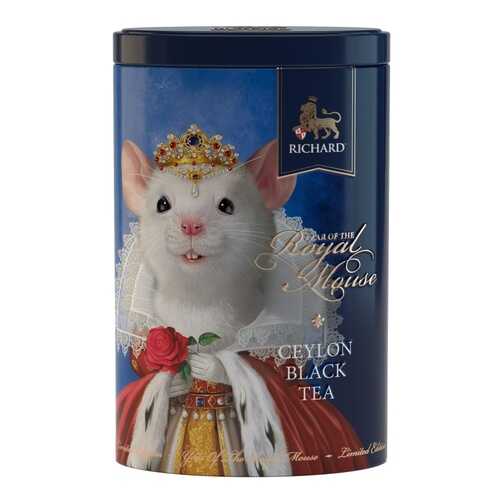 Чай Richard Year of the royal mouse черный листовой 80 г в Светофор