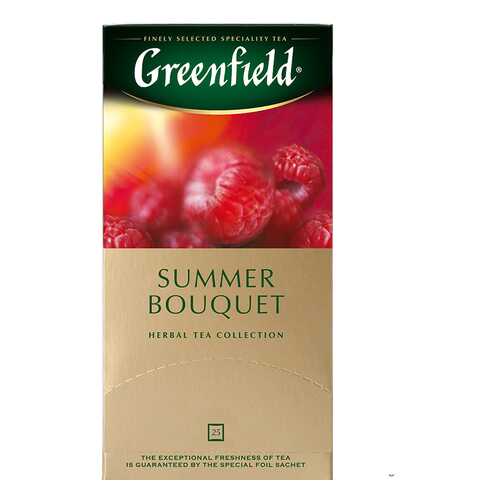 Чай травяной Greenfield Summer Bouquet 25 пакетиков в Светофор