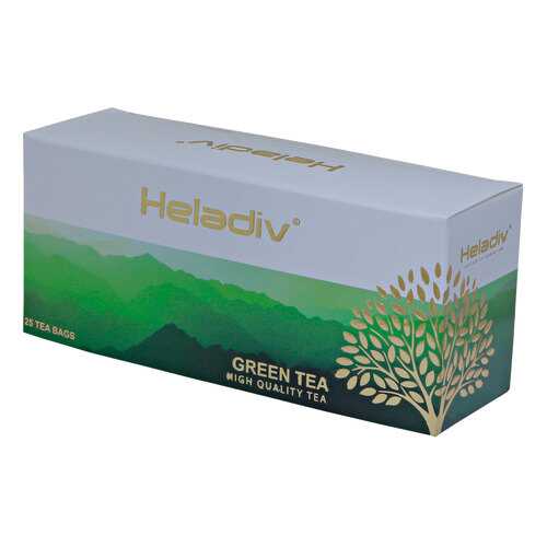 Чай в пакетиках Heladiv green tea 25 пакетов в Светофор