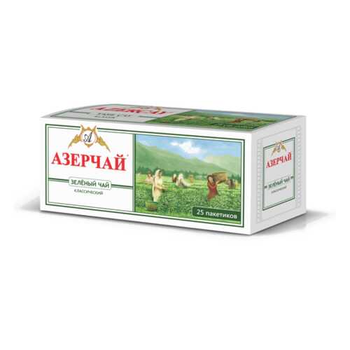 Чай зеленый Азерчай 25 пакетиков в Светофор