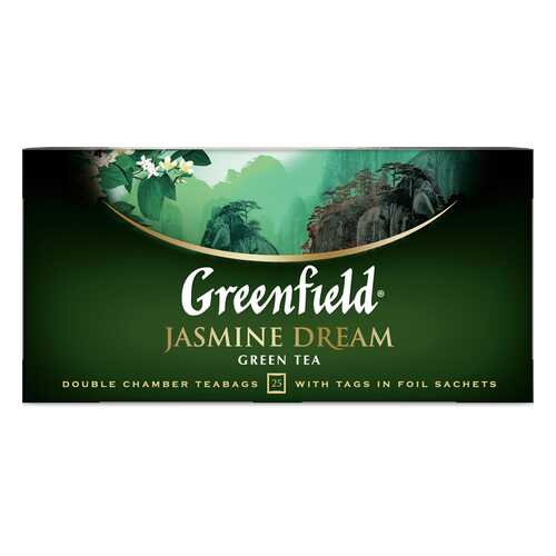 Чай зеленый Greenfield Jasmine Dream 25 пакетиков в Светофор