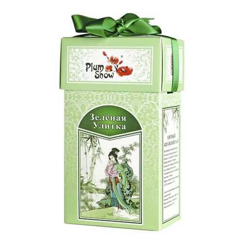 Чай зеленый Plum Snow зеленая улитка 100 г в Светофор