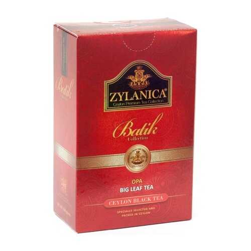 Чай Zylanica Batik Collection черный листовой ОРА 100 г в Светофор