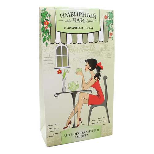 Имбирный чай Green Side c зеленым чаем 1.5 г в Светофор
