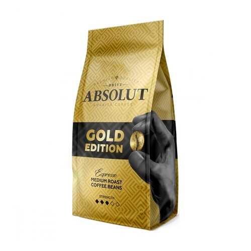 Кофе Absolut Drive gold edition в зернах 1000 г в Светофор