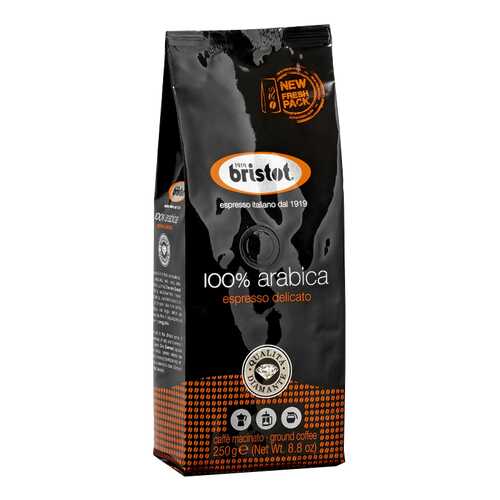 Кофе Bristot Espresso Delicato молотый 250 г в Светофор