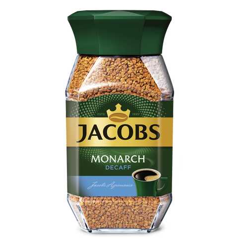 Кофе Jacobs monarch decaf без кофеина 95 г в Светофор