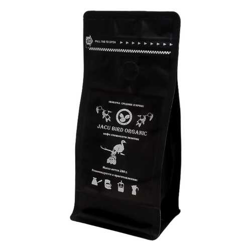 Кофе Jacu bird organic в зёрнах средней обжарки 200 г в Светофор