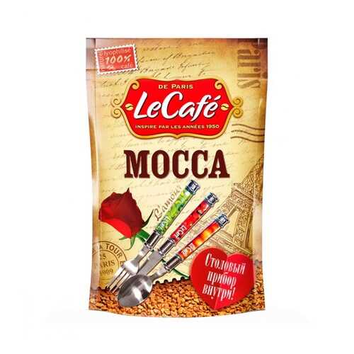 Кофе Le Cafe Mocca растворимый с ложкой 150 г в Светофор