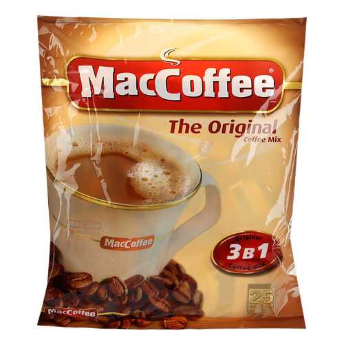 Кофе MacCoffee растворимый 3в1 20 г 25 штук в Светофор