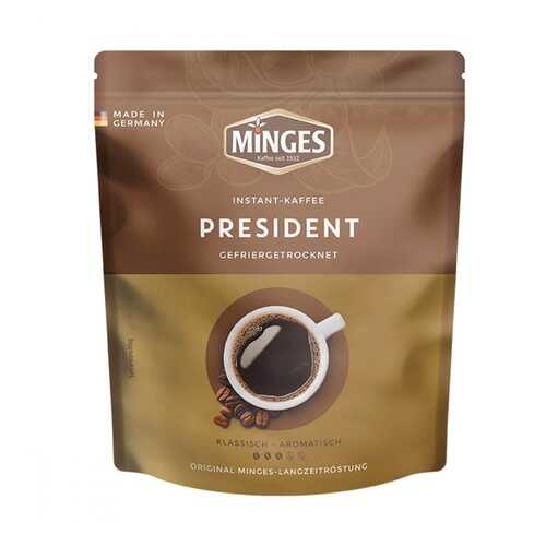 Кофе Minges President растворимый 200 г в Светофор