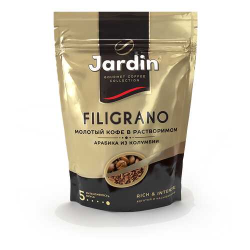 Кофе молотый в растворимый Jardin Filigrano 75 г в Светофор