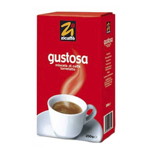 Кофе молотый Zicaffe gustosa 250 г в Светофор