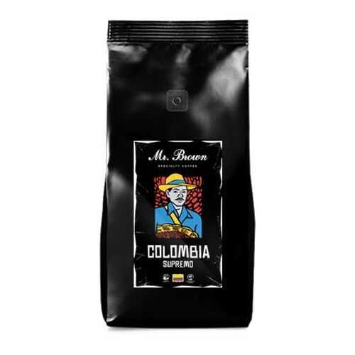Кофе Mr.Brown Colombia Supremo в зернах 1 кг в Светофор